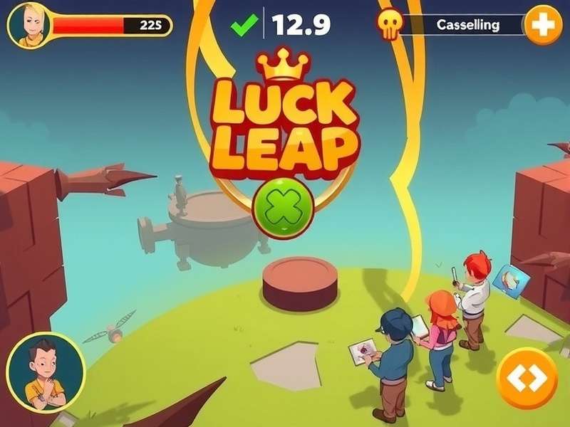 Luck Leap multiplayer mode showing competitive gameplay